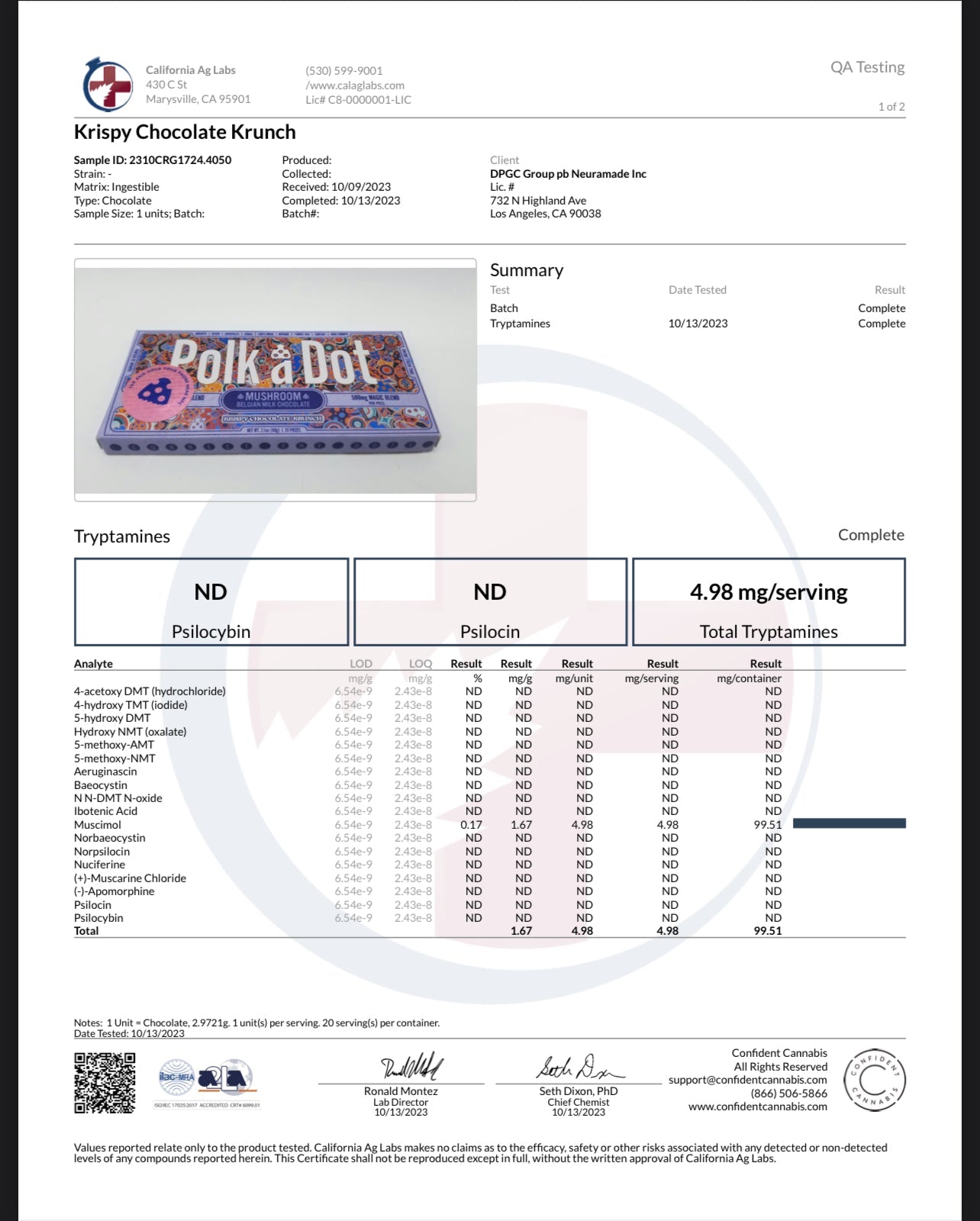 Copy of Polk A Dot x URB Mushroom Chocolate Bar | 10,000MG