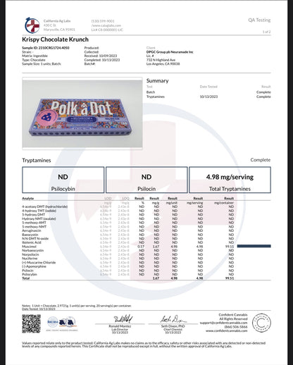 Copy of Polk A Dot x URB Mushroom Chocolate Bar | 10,000MG