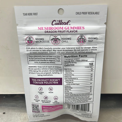 Cutleaf Mushroom Gummies Amanita Blend 1500MG