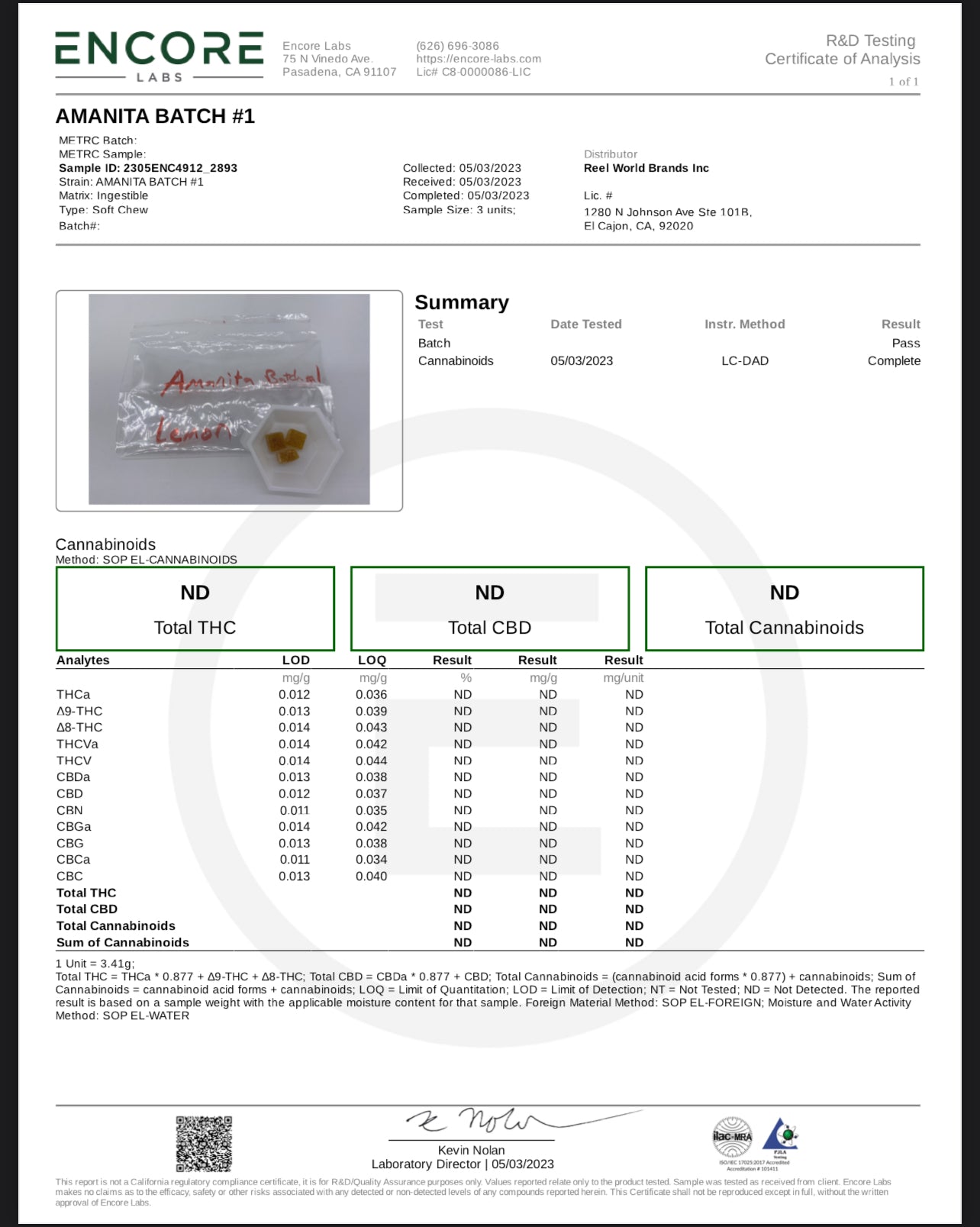 Cutleaf Mushroom Gummies Amanita Blend 1500MG