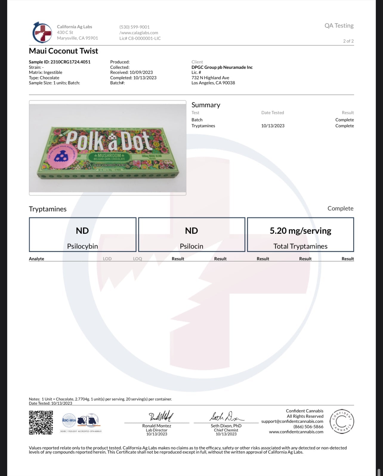 Copy of Polk A Dot x URB Mushroom Chocolate Bar | 10,000MG