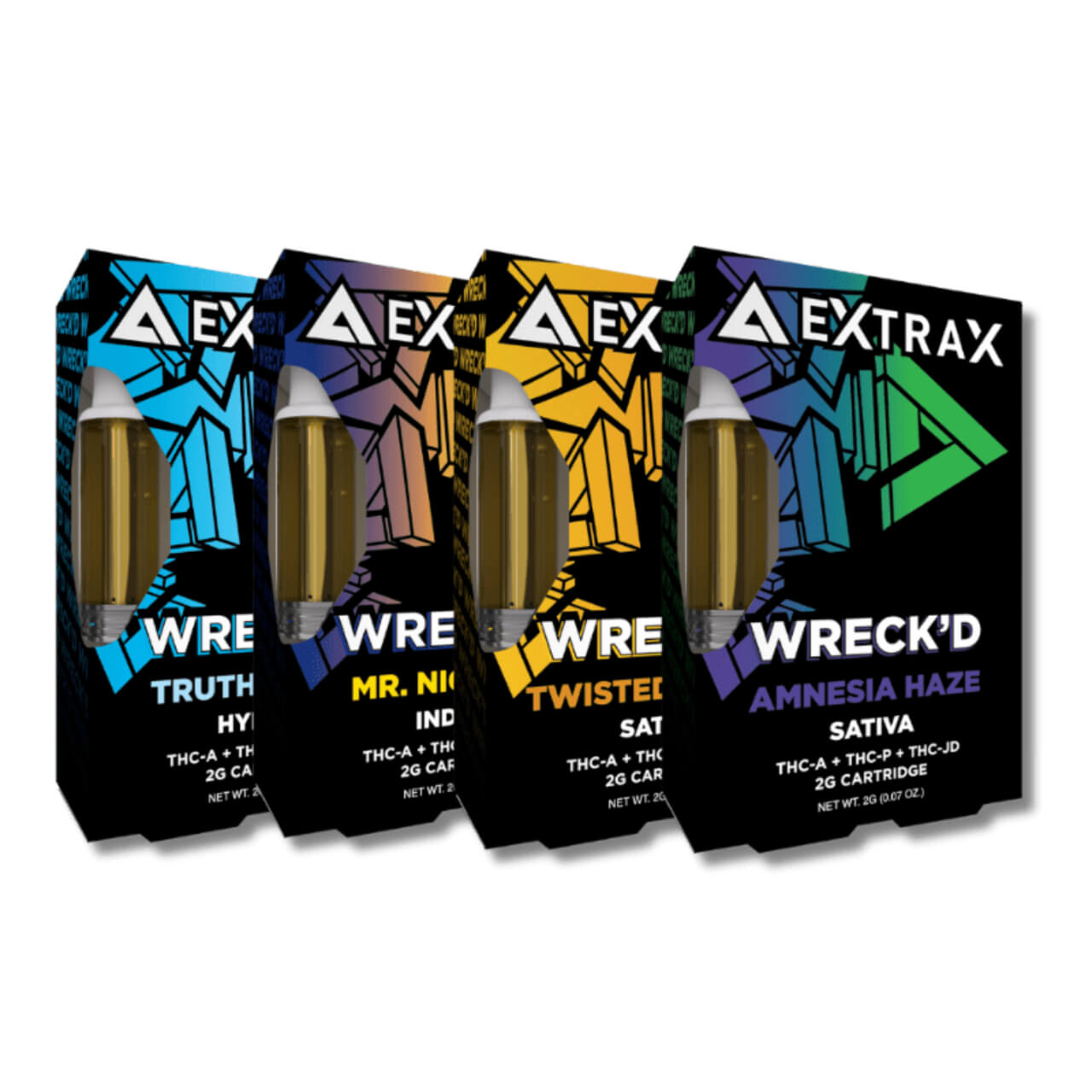 Delta Extrax Wreck’d Live Resin Cartridge – 2G