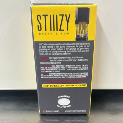 Stiiizy Hemp Live Resin HHC D8 XBLEND THC Pods 1G