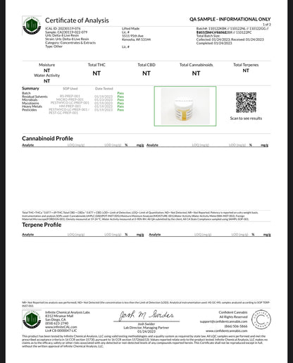 URB Delta 8 Live Resin 2.2ML Cartridge