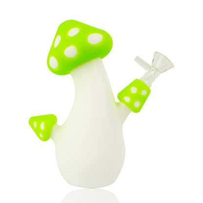 MUSHROOM SILICONE WATER PIPE