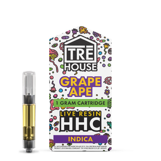 TRĒ House 1G Live Resin Cartridges