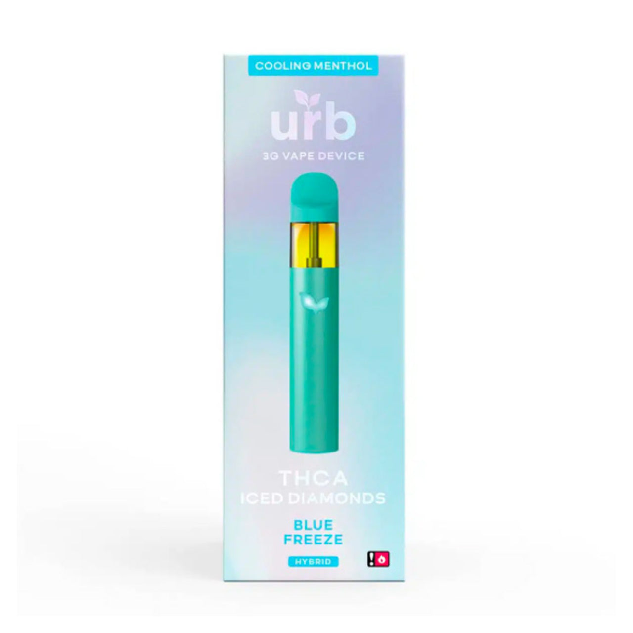 URB THC-A Iced Diamonds Disposable – 3G