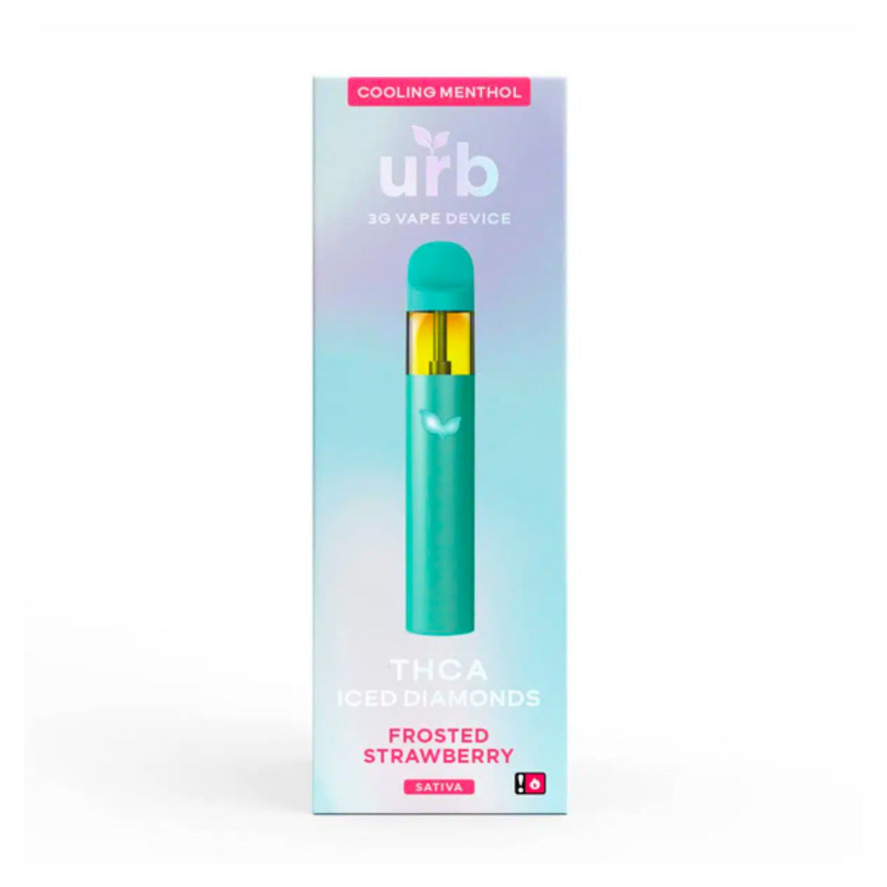 URB THC-A Iced Diamonds Disposable – 3G