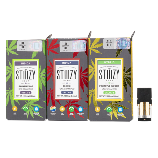 Stiiizy Hemp Live Resin HHC D8 XBLEND THC Pods 1G